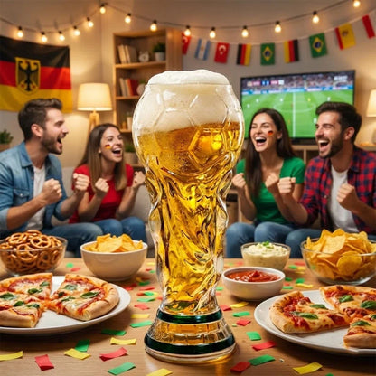 Premium 2026 Trophy Beer Glass